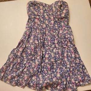 Mini floral dress